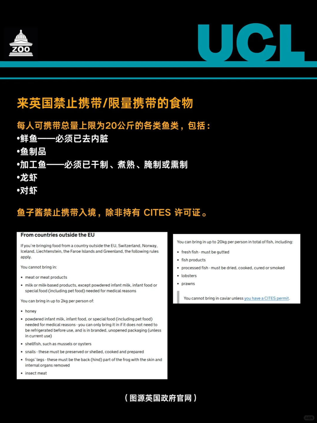 入境英国禁带食物药品盘点+处方药携带指南