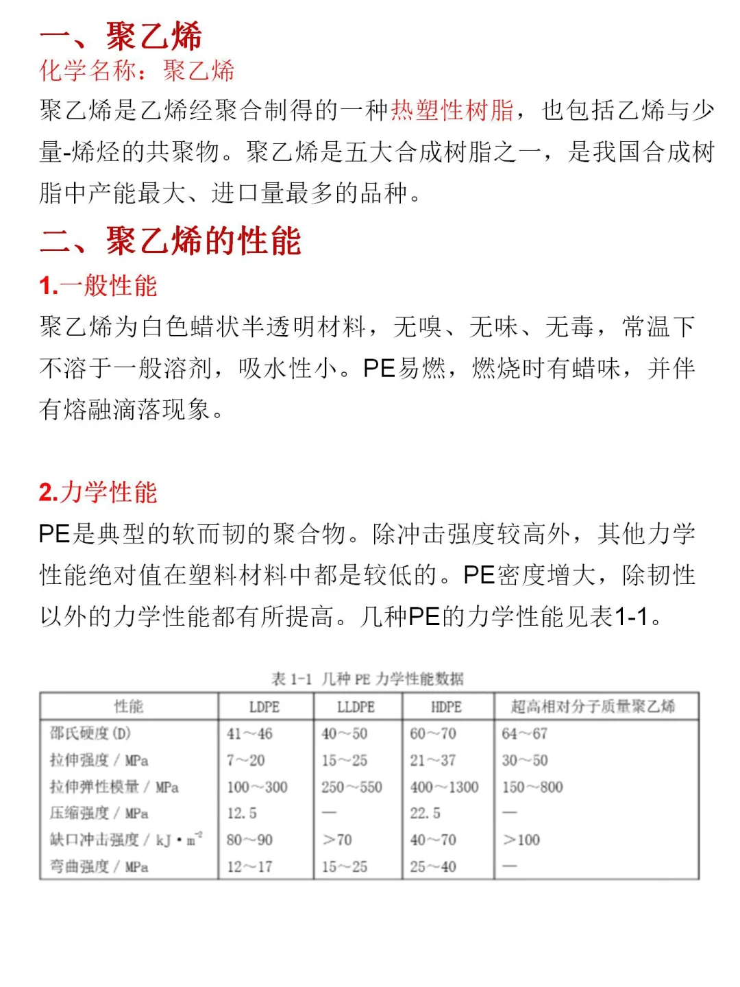 聚乙烯PE塑胶原料