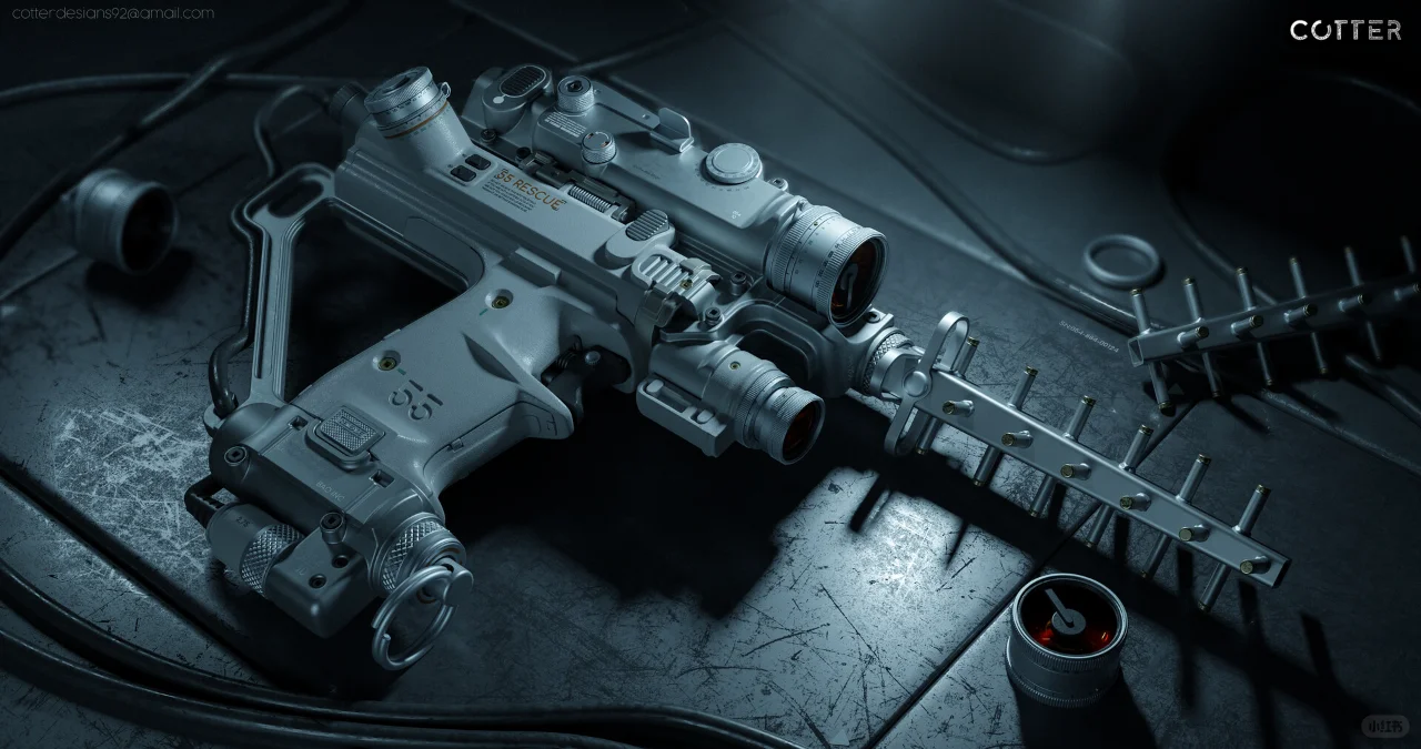 【道具分享】Joshua Cotter 工业感科技