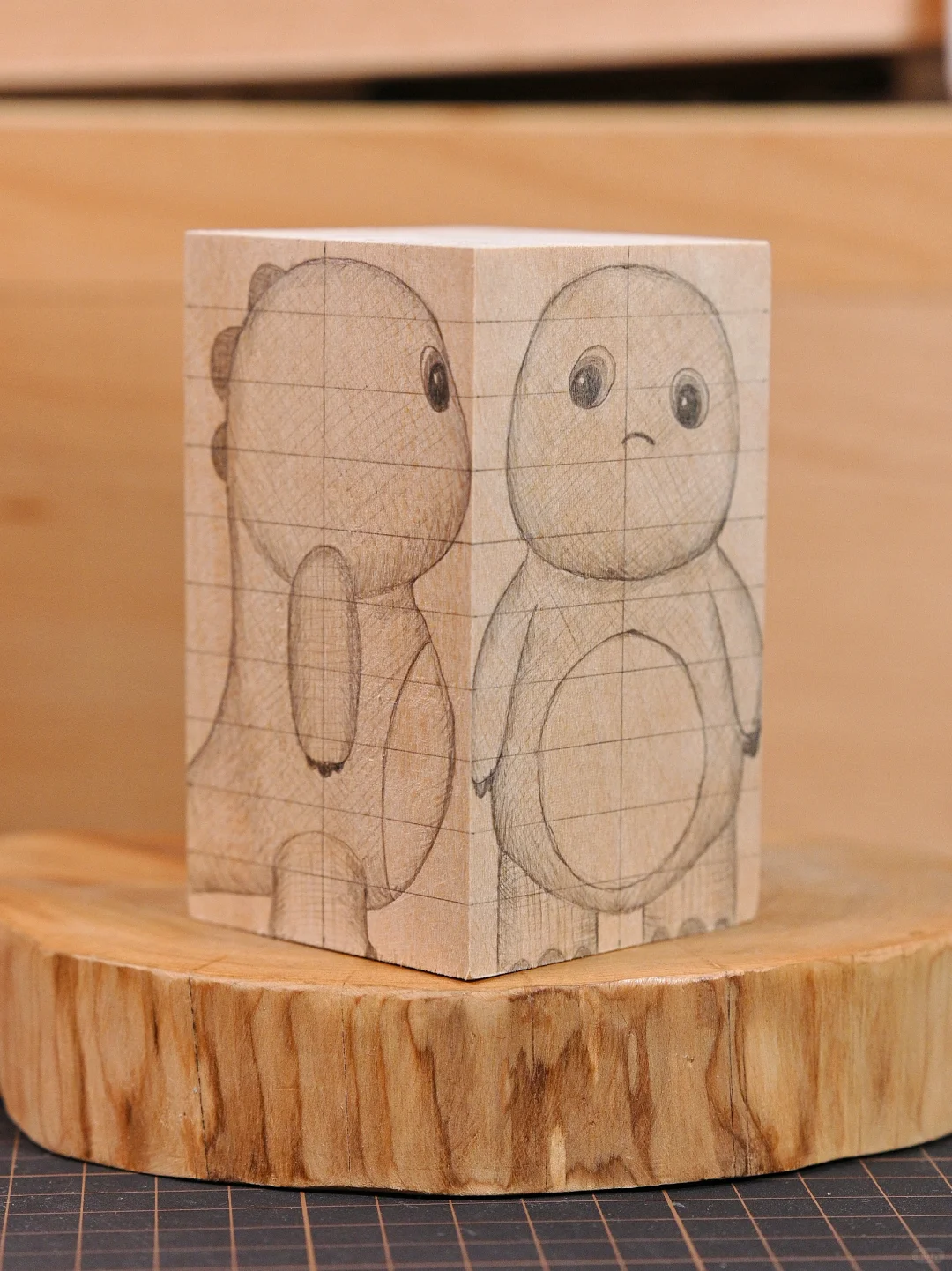 入坑木雕第十一个作品