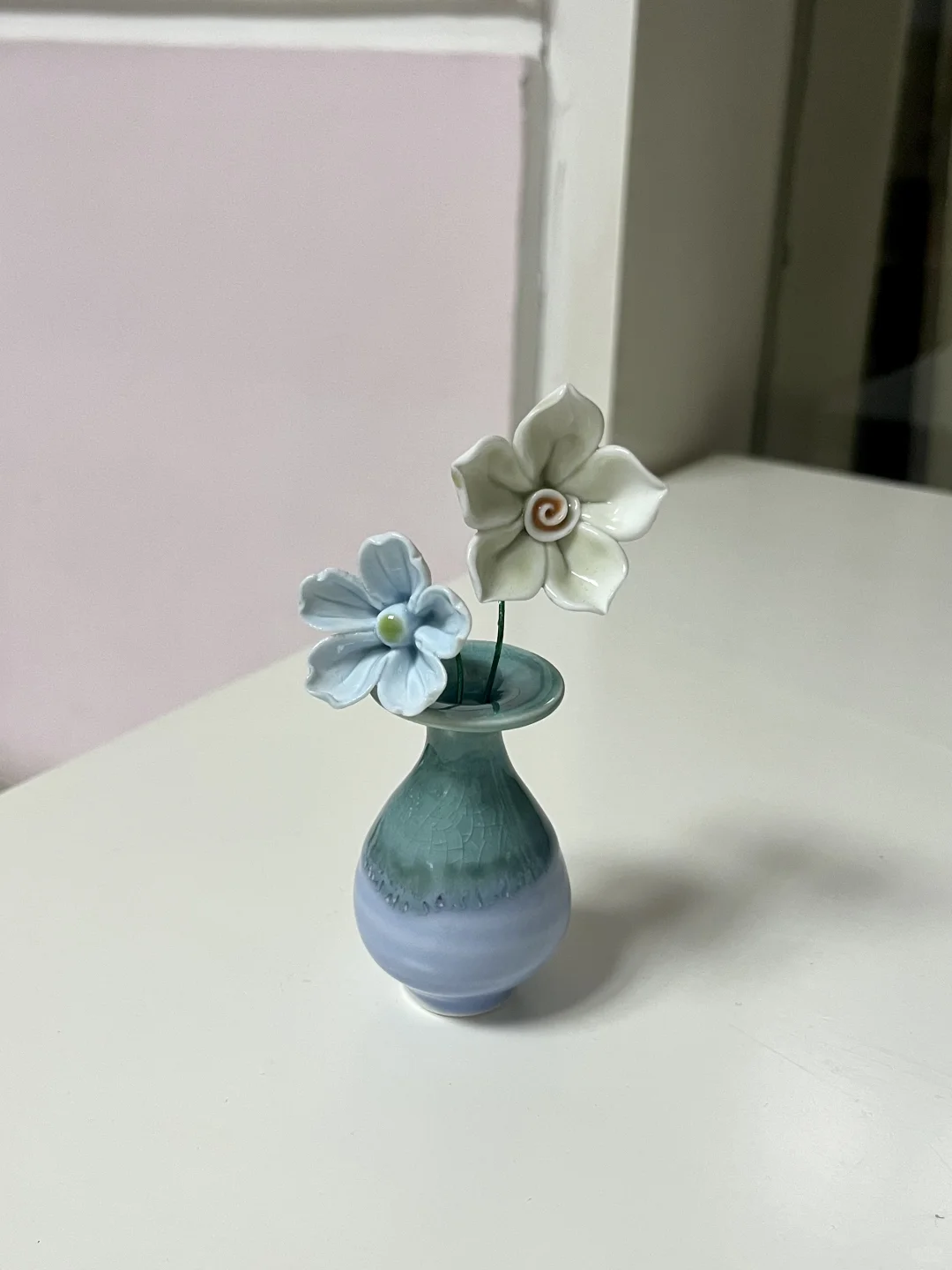 想看看大家搭配的?景德镇陶瓷花?