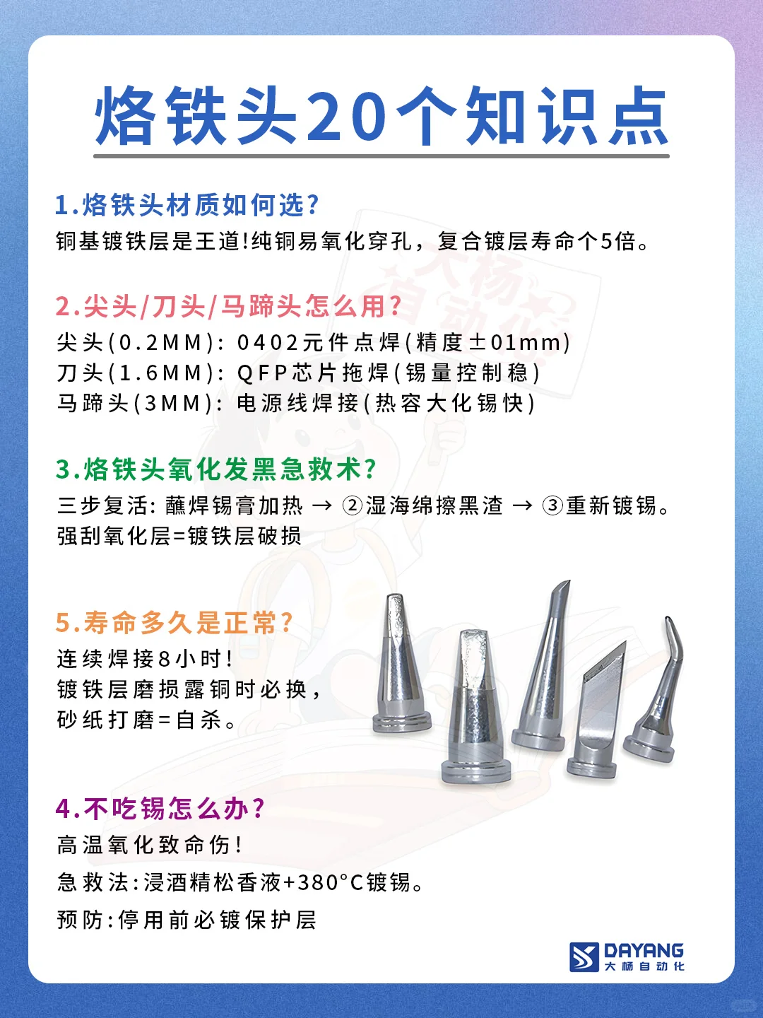 烙铁头20个知识点