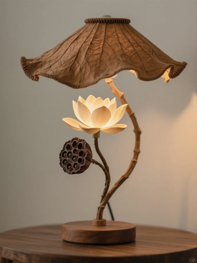 家点灵感｜夏夜的荷·小夜灯