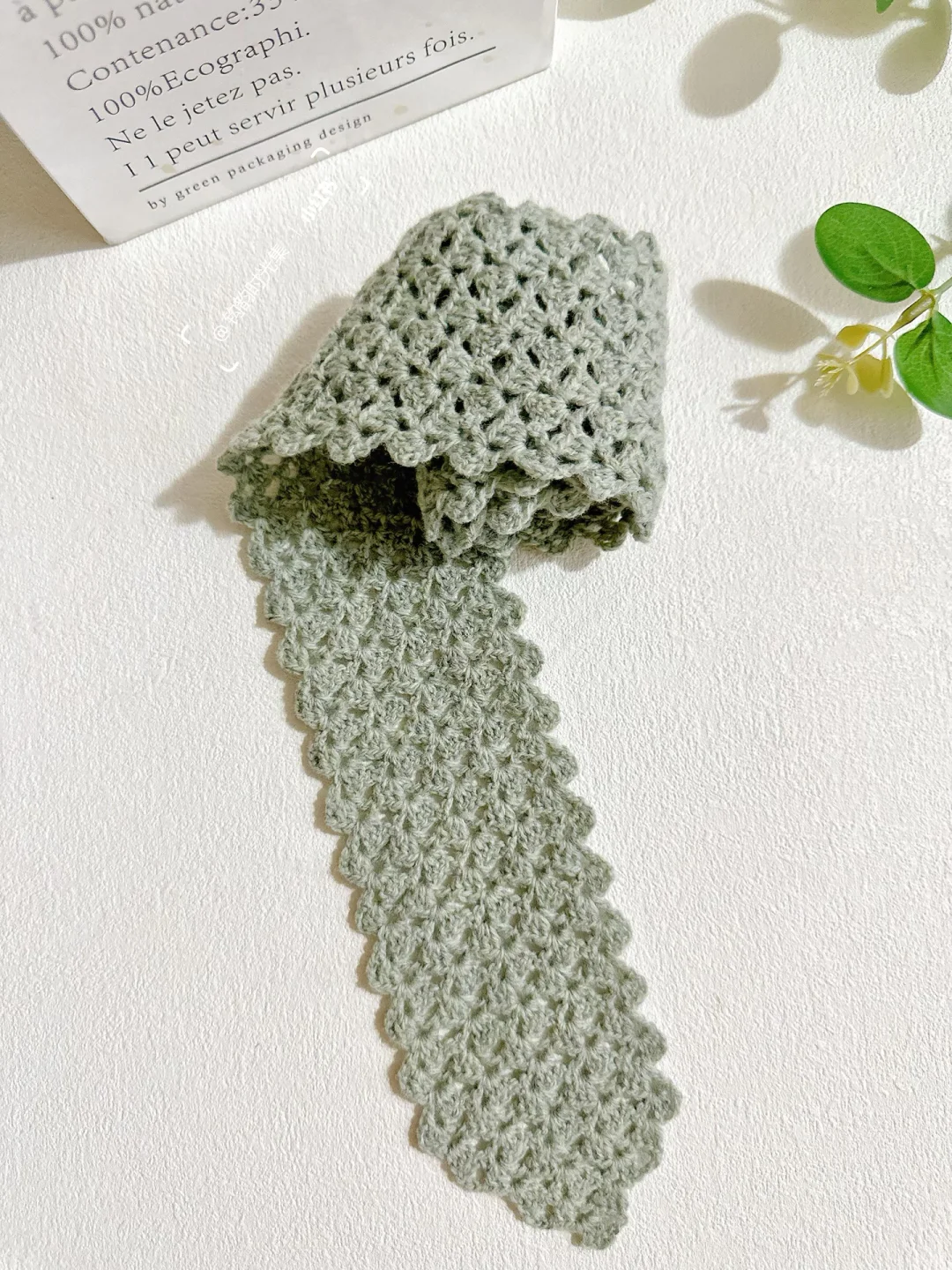 森系小围巾（附图解）