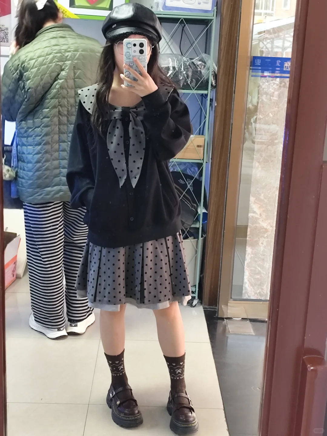 小兔绒外套好乖呀~