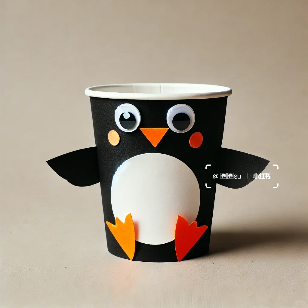 纸杯变身|可爱小动物系列手工达人必学