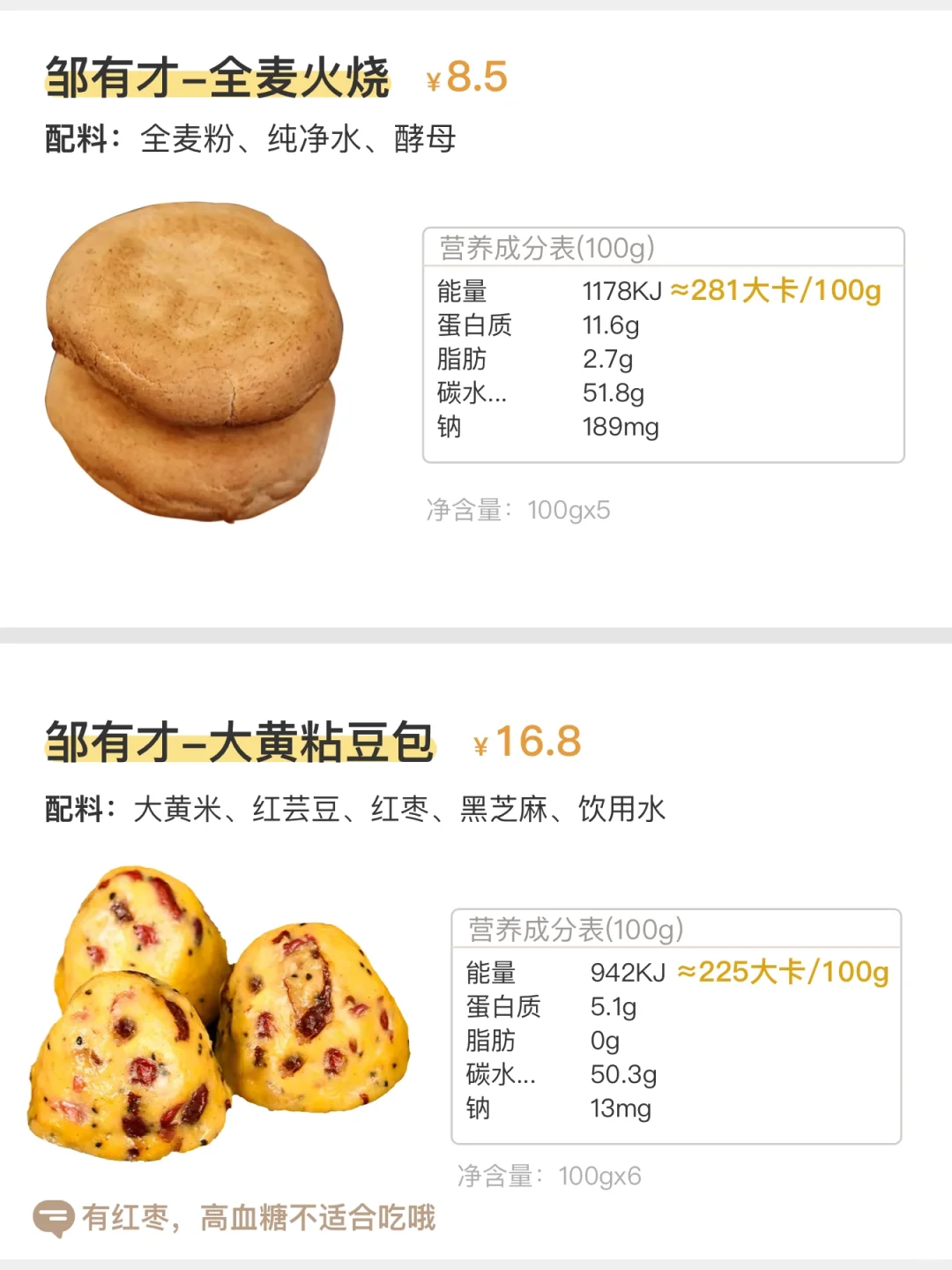 无糖无油粗粮主食~中式速食合集(74）