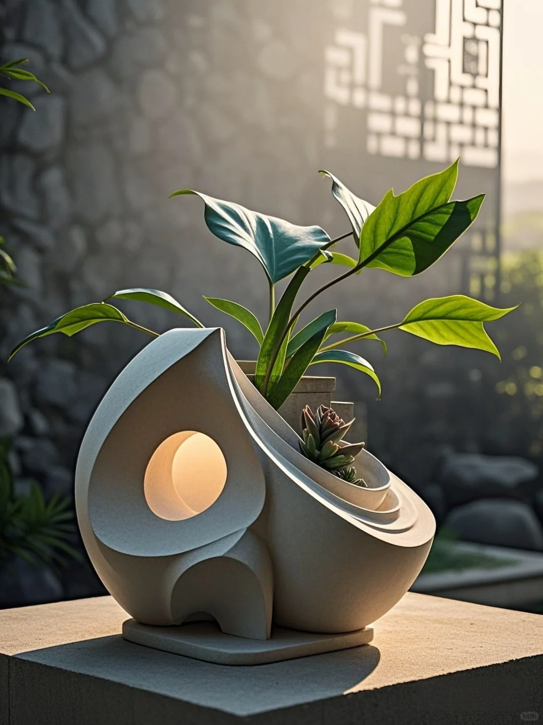 选花瓶比选花重要，几何与自然的交响曲