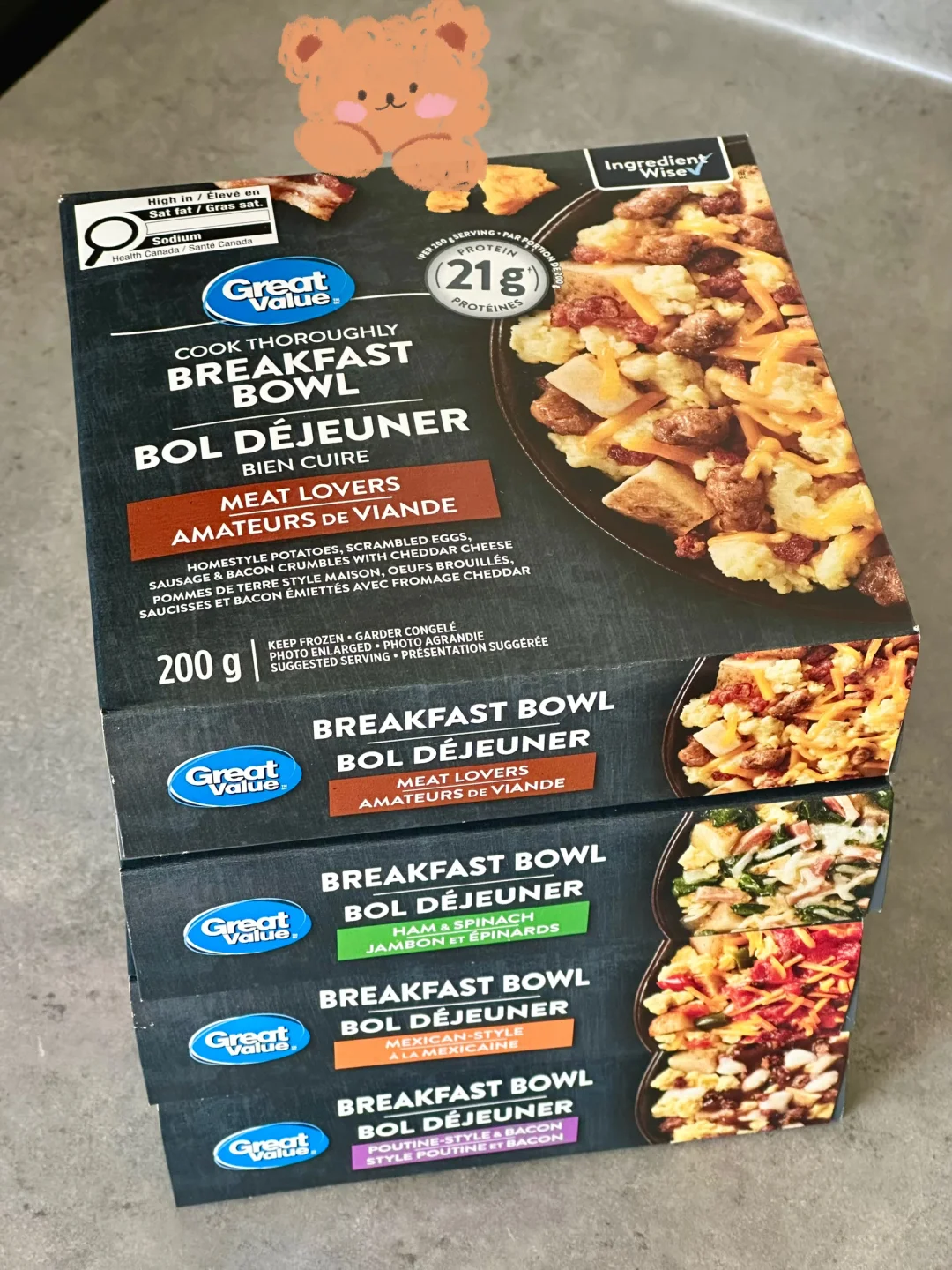 ??发现一个好吃又方便的早餐碗～