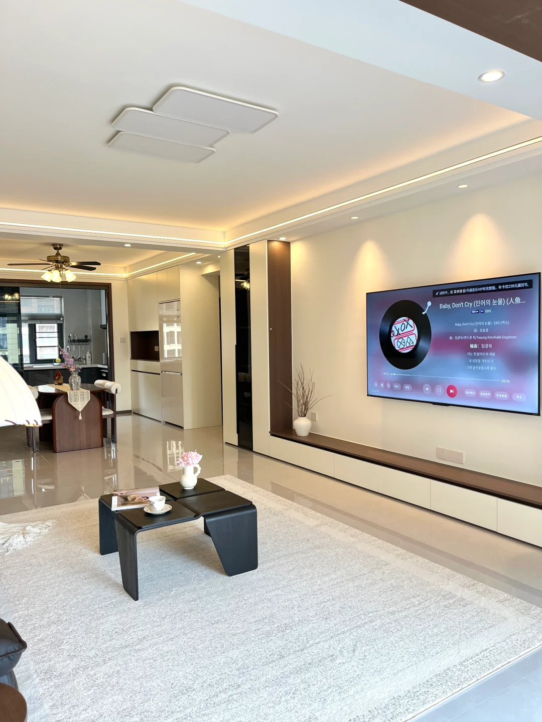 143m²?｜硬装12w的轻奶油中古小家～