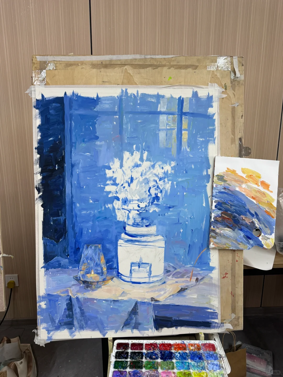 画色彩就是要放得开……