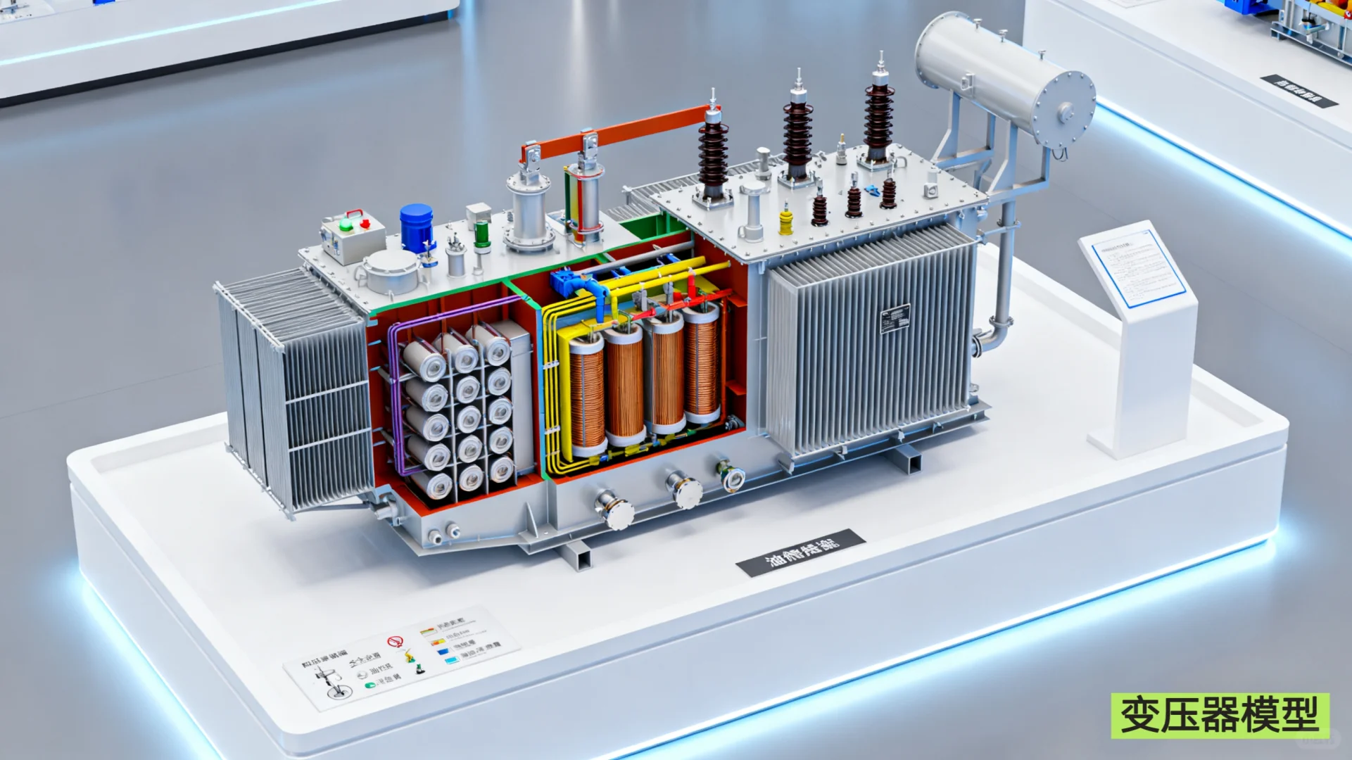 一镜到底：通过模型来了解变压器的构成～