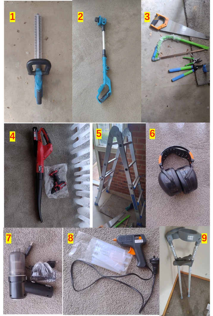 墨尔本搬家卖园艺与handy工具