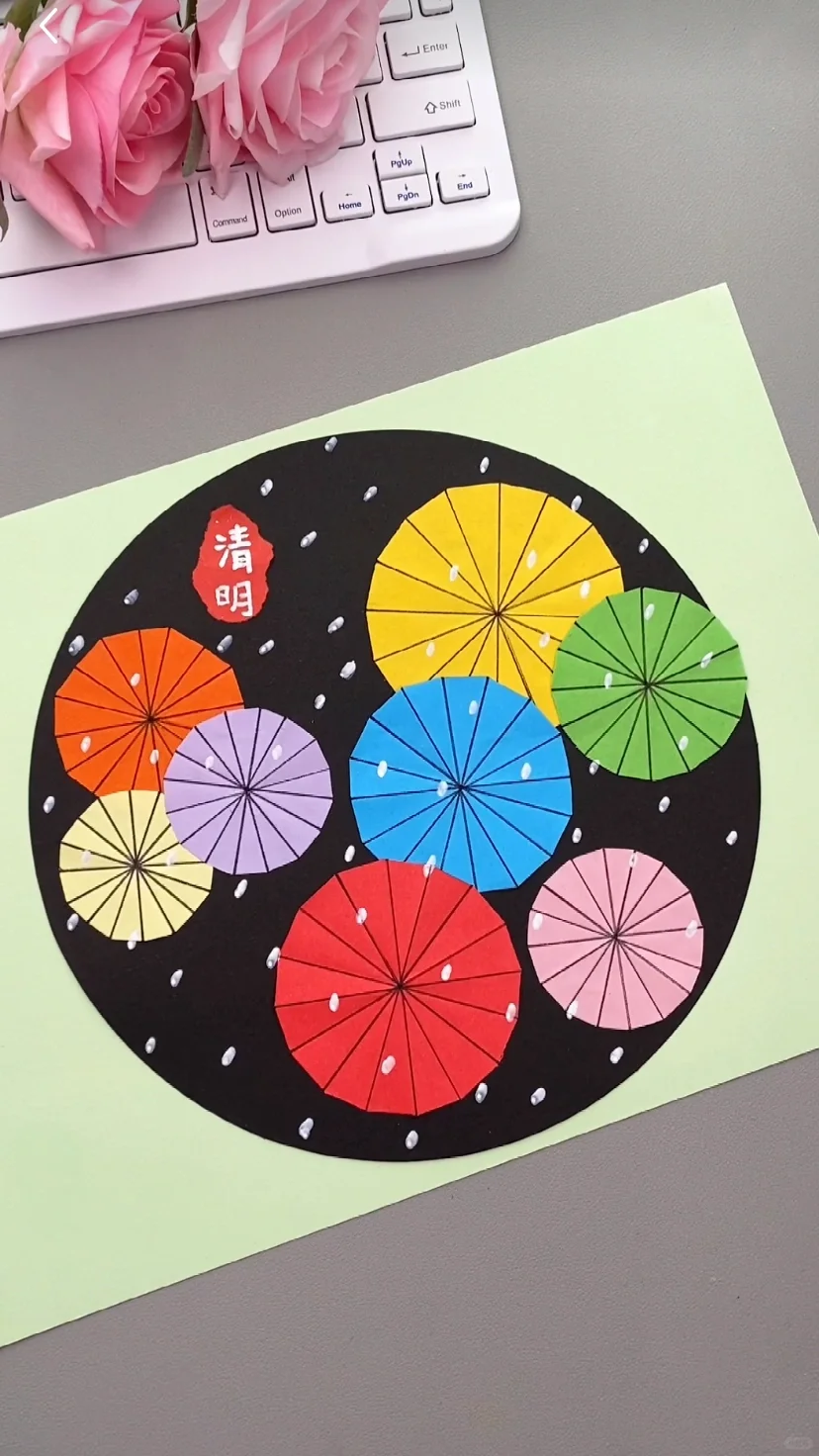 春天创意手工画合集