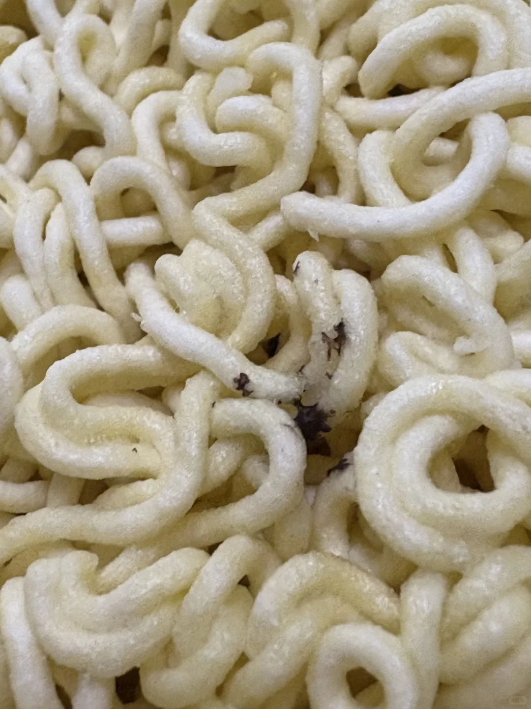 震惊·某知名方便面竟出现霉菌