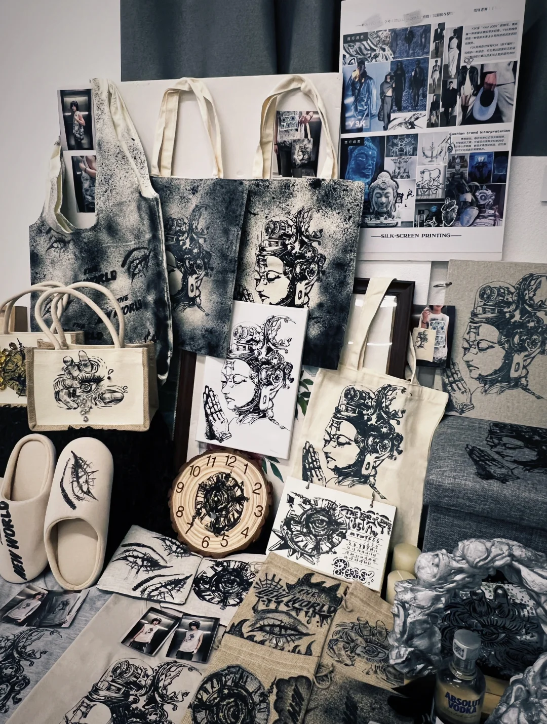 ?丝网印刷结课啦！完整工艺流程?！