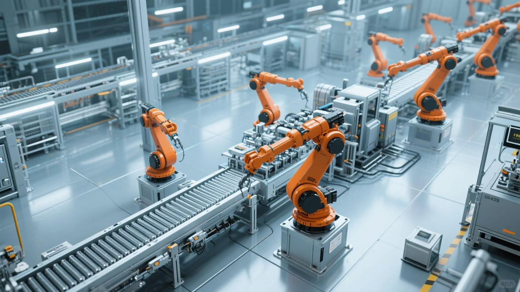 自动装配流水线 3D 动画：展现高效装配过程