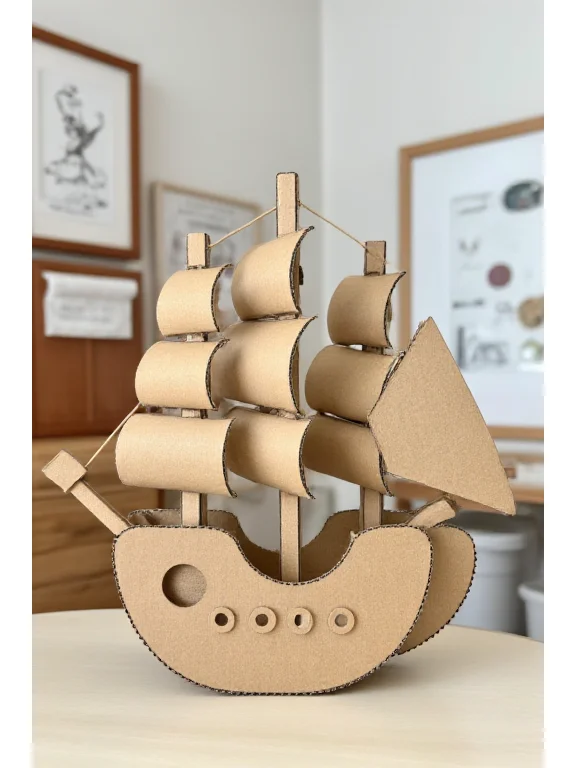 亲子手作|纸板玩具