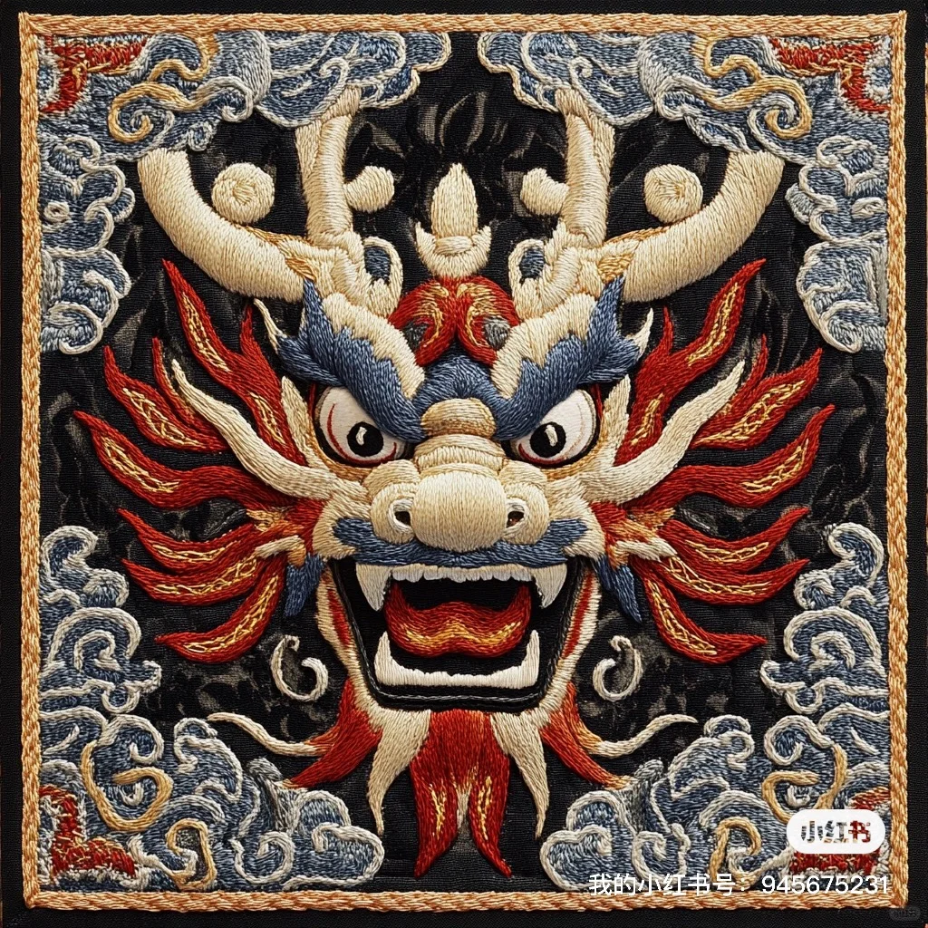 用DeepSeek设计刺绣徽章被美晕了。