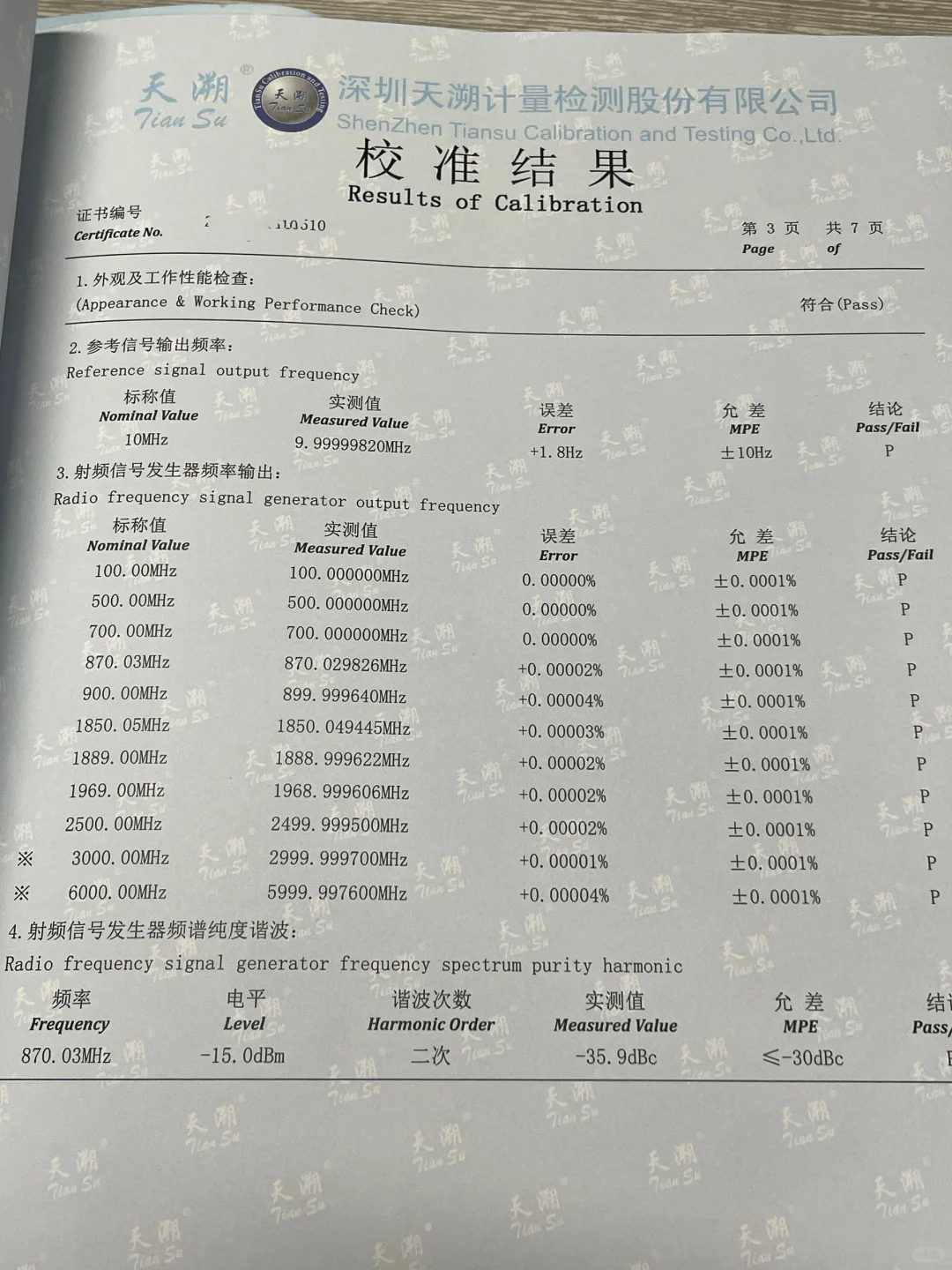 计量校准检测