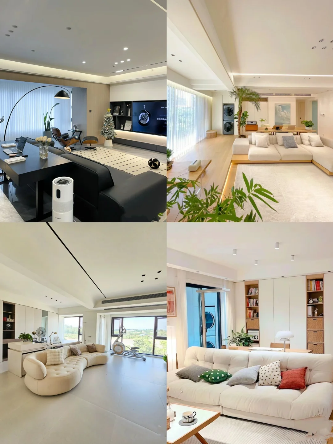 熬夜整理的大横厅设计,没有比这更全的了❗