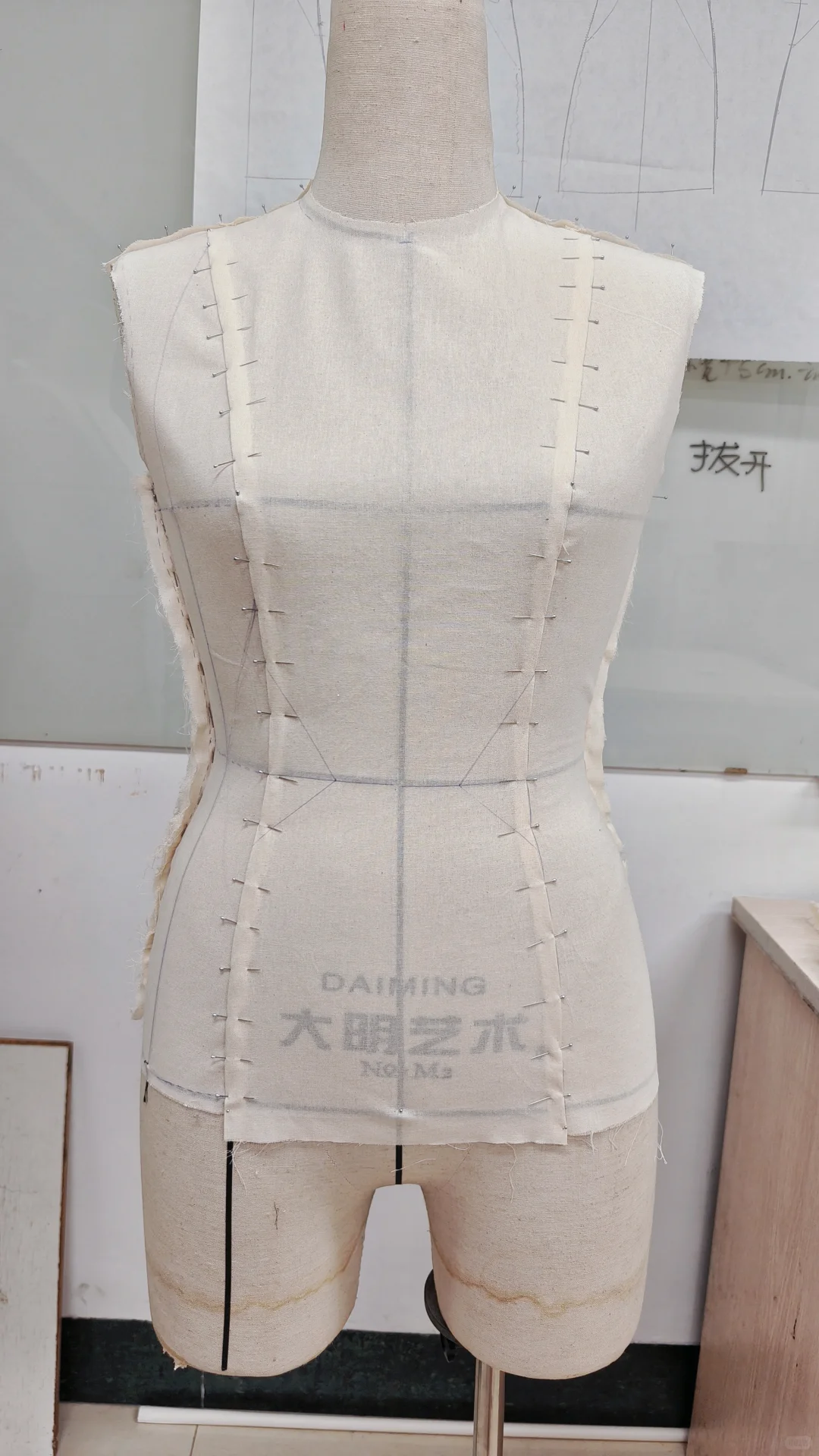 学习日记┊立裁课作业 制作紧身衣