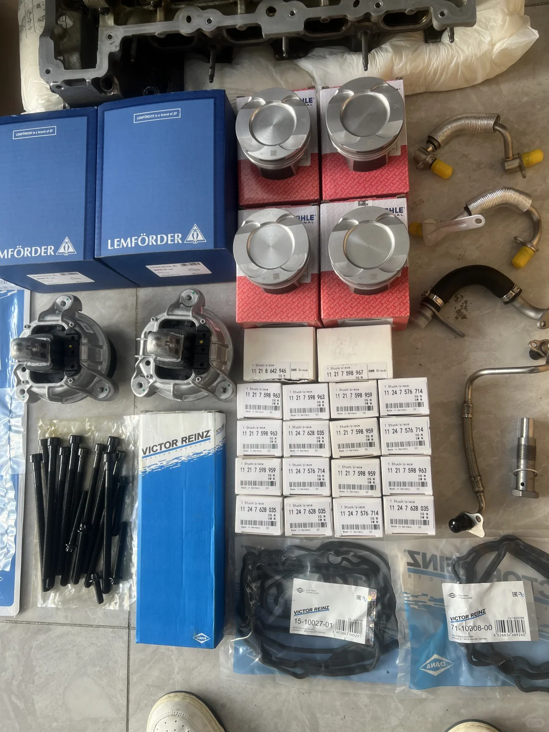 宝马N20发动机大修整备配件