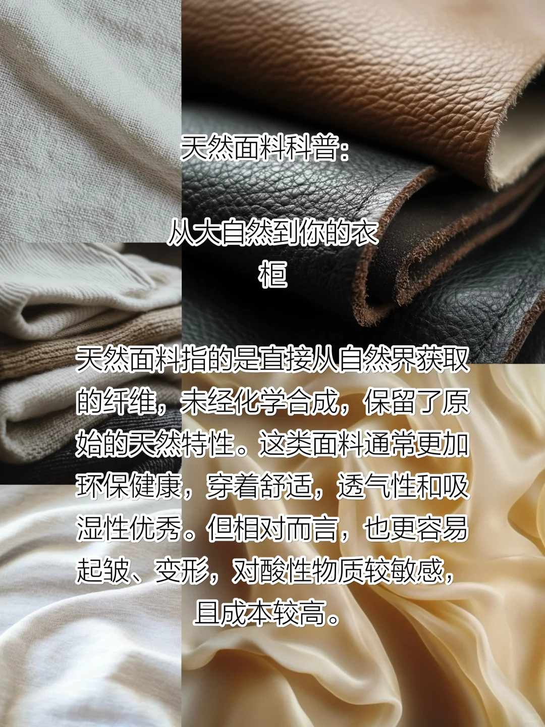 面料界“五大天王”棉！麻！丝！毛！皮！