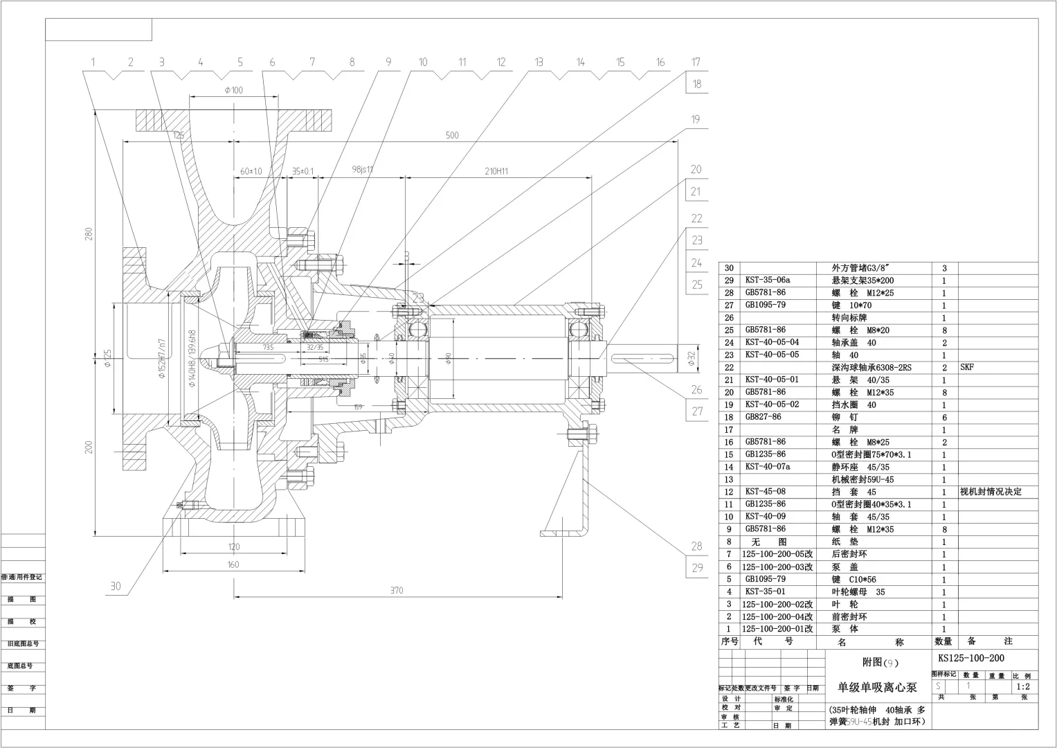 关于离心泵的设计…