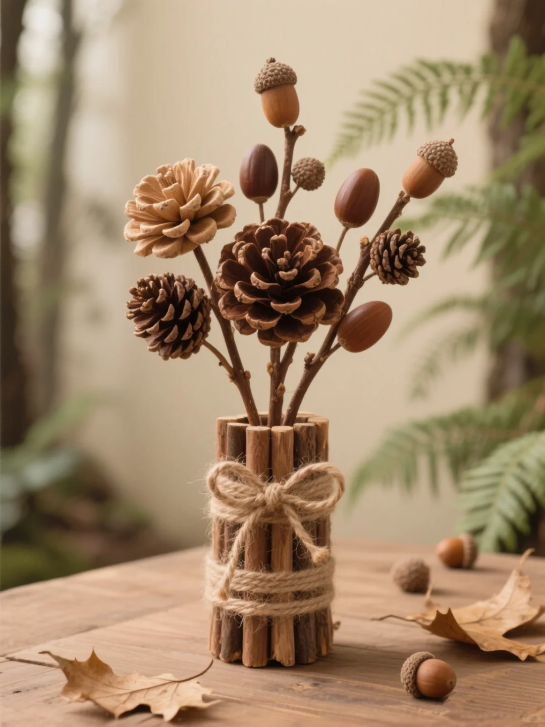 ?秋日氛围感拉满的花瓶装饰