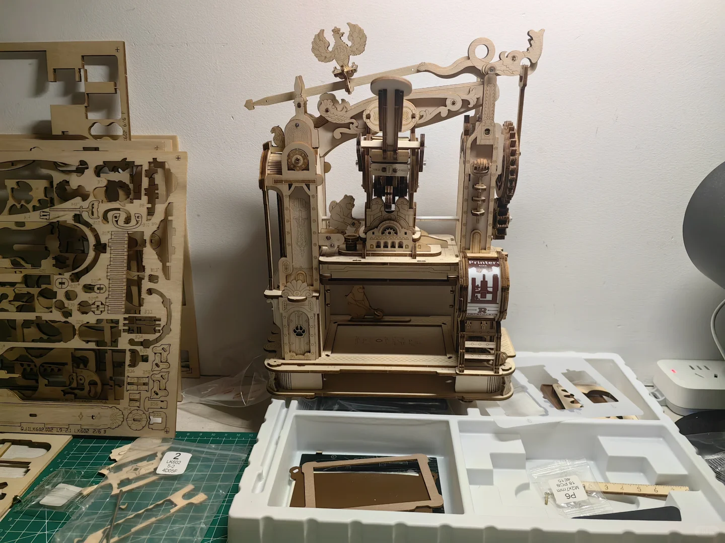 自制印刷机完工！