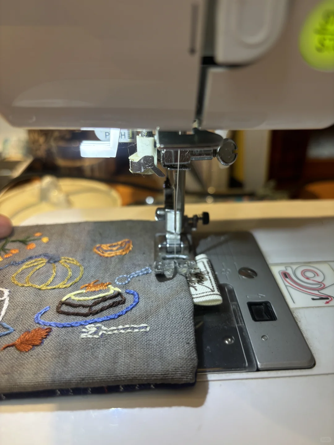 秋日的手工刺绣?教程版