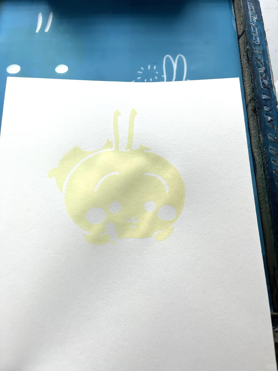 乌萨奇套色丝网印刷分享