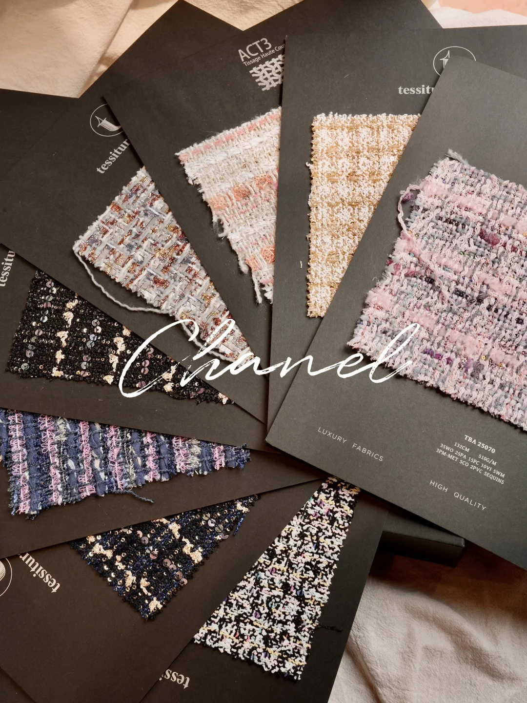 TBA进口小香风面料精选｜顶级奢牌御用系列