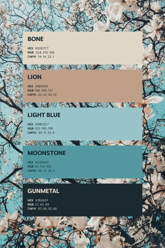 每日色卡Vol.23｜春夏必收的氛围感配色 ✅