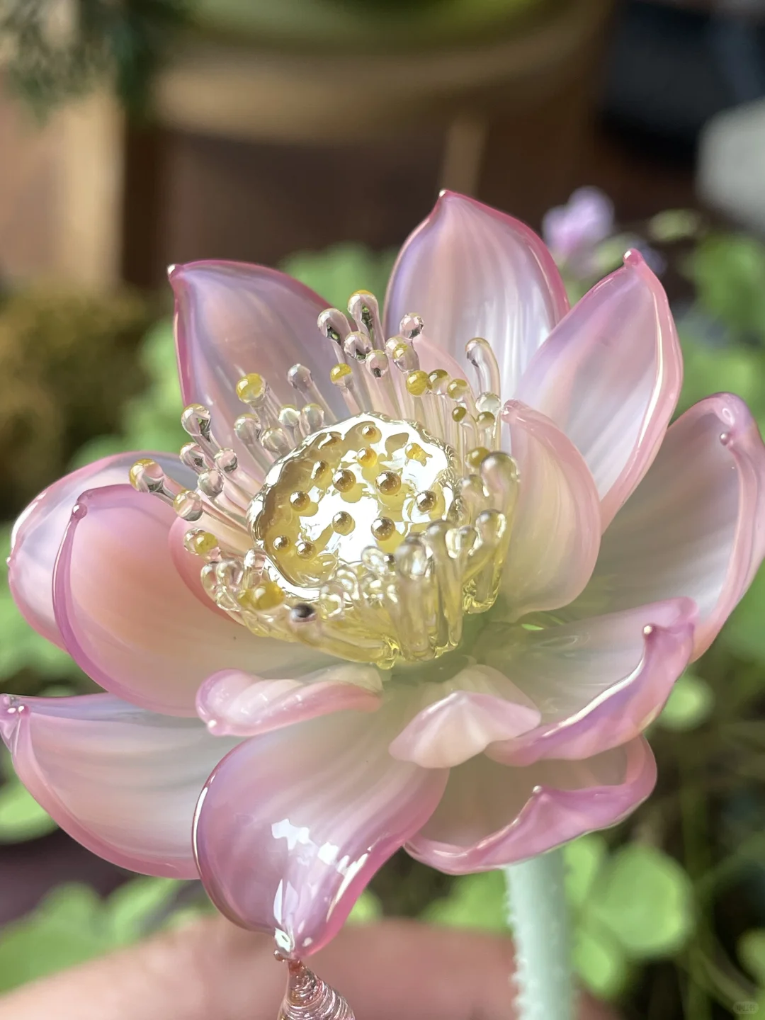 灯工玻璃荷花日常练习分享