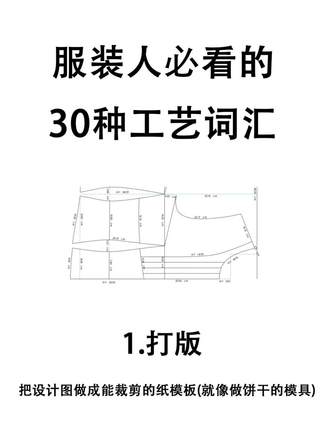 服装人必看！这些工艺术语让你秒变行家