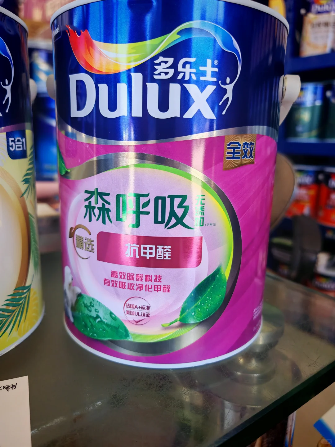 多乐士森呼吸醇零硅藻防霉，乳胶漆气泡