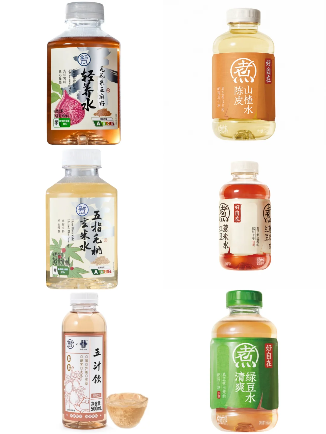 盒马养生水大测评