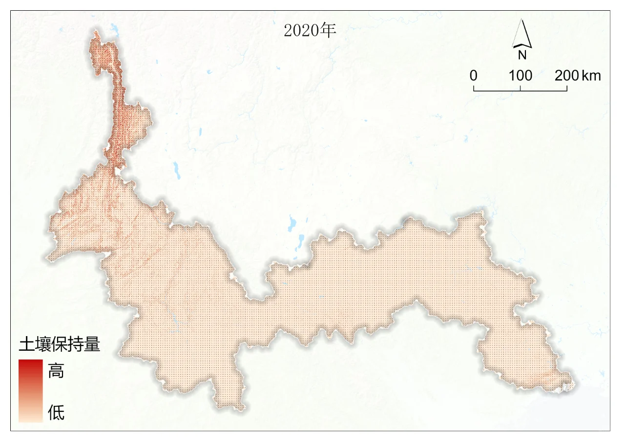 InVEST土壤保持量