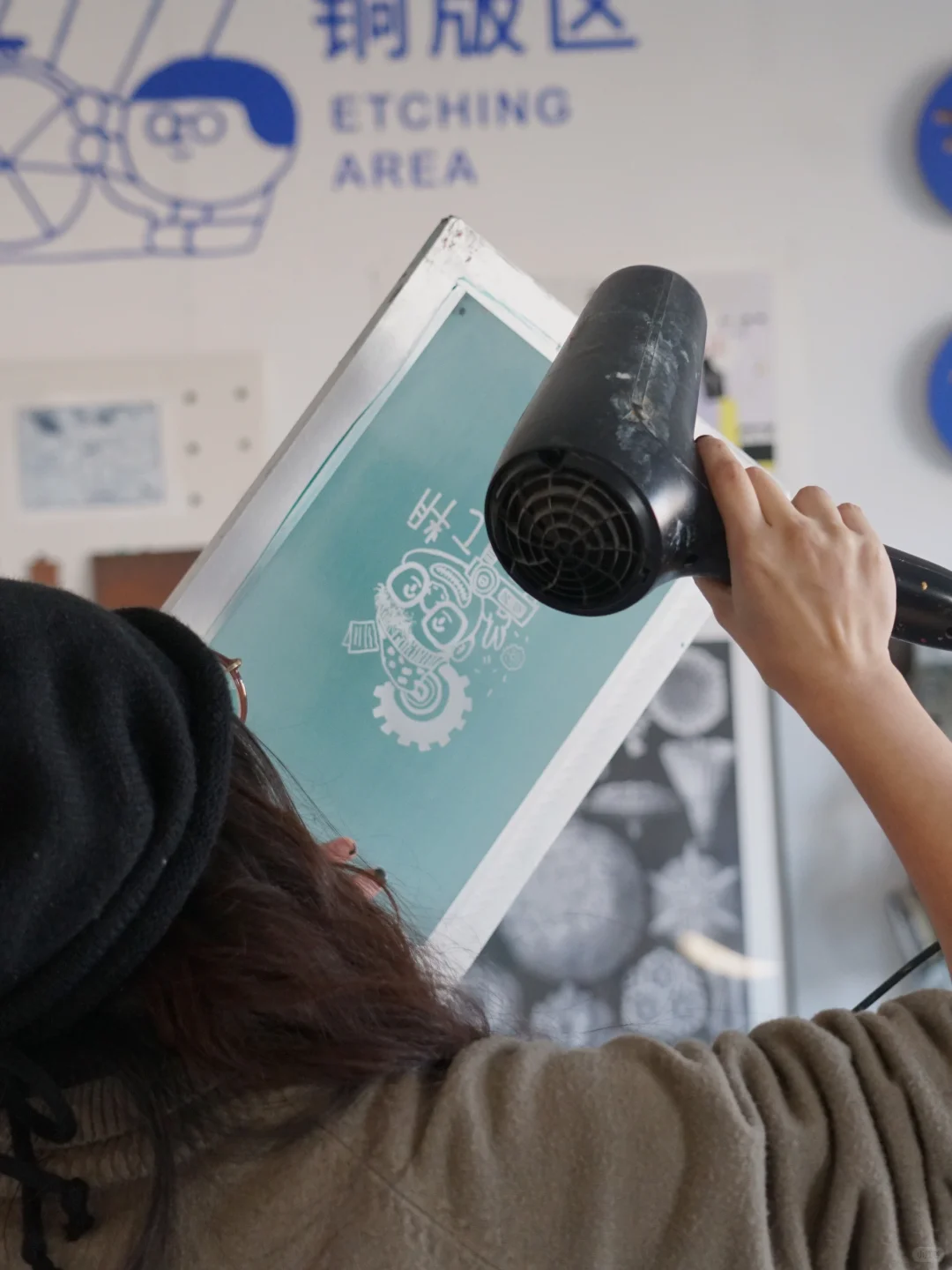 学习曝光制版是入门丝网印刷的第一步