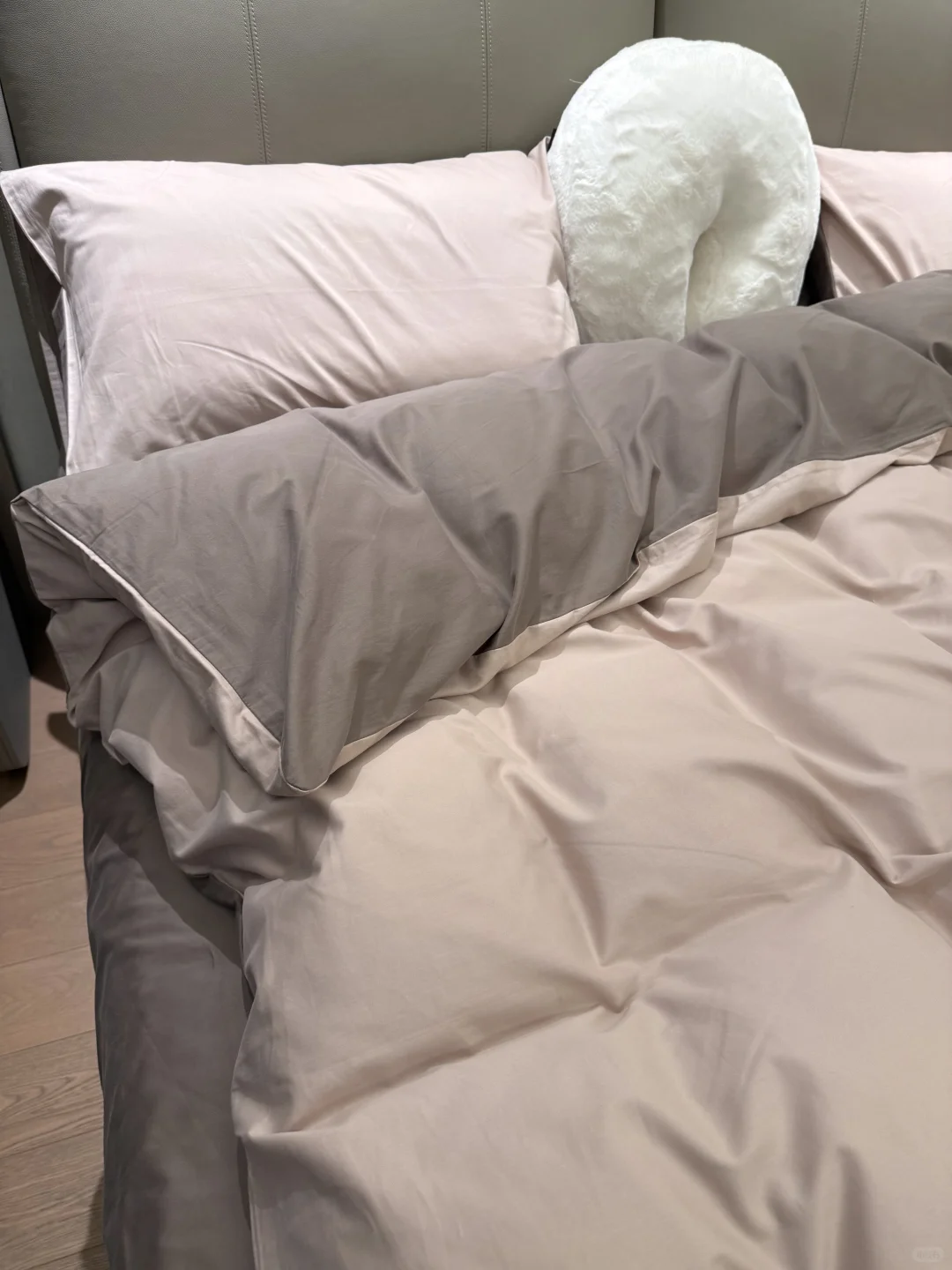 秋天冷了，换上睡了3年的磨毛四件套！！