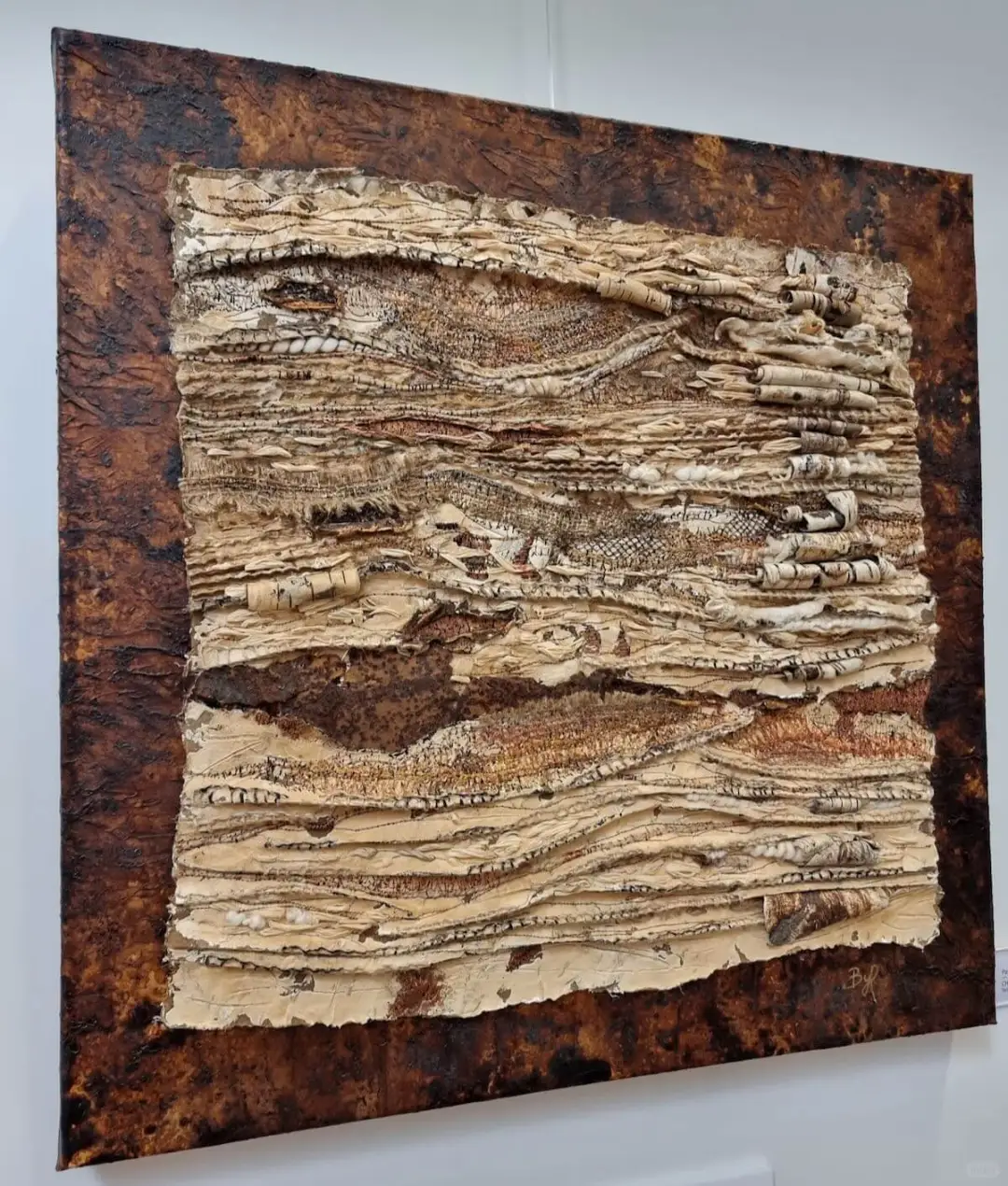 灵感收集l纺织品与自然肌理的结合