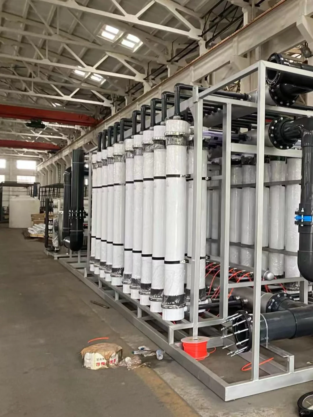 大型工业中空纤维超滤膜净水水处理设备