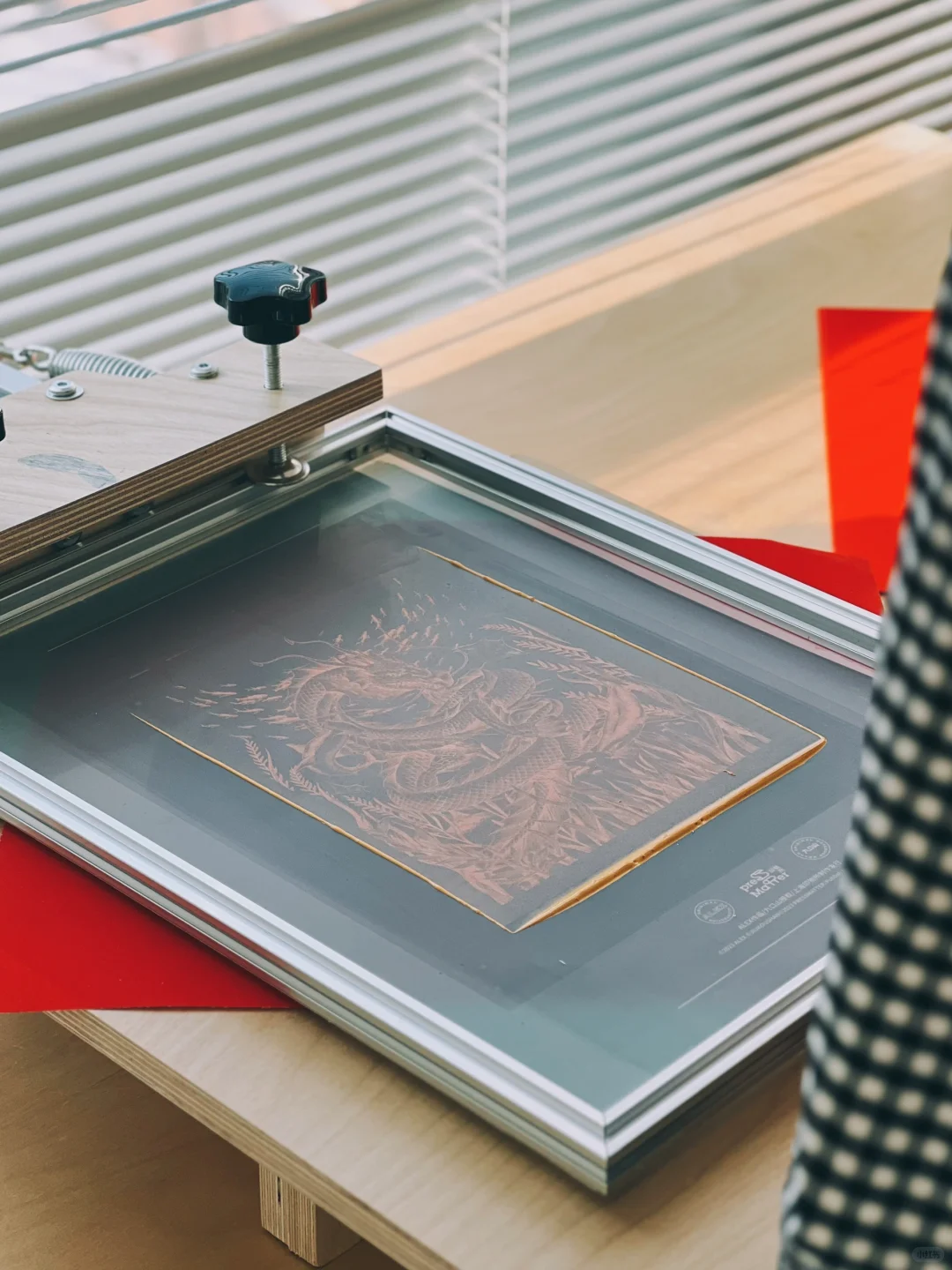 超好玩的丝网印刷！DIY了儿子的新年服！