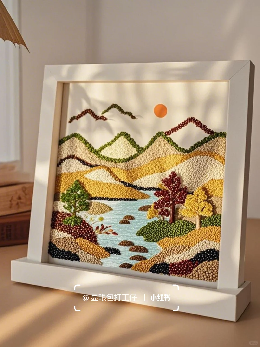 五谷杂粮相框贴画 | 山水艺术