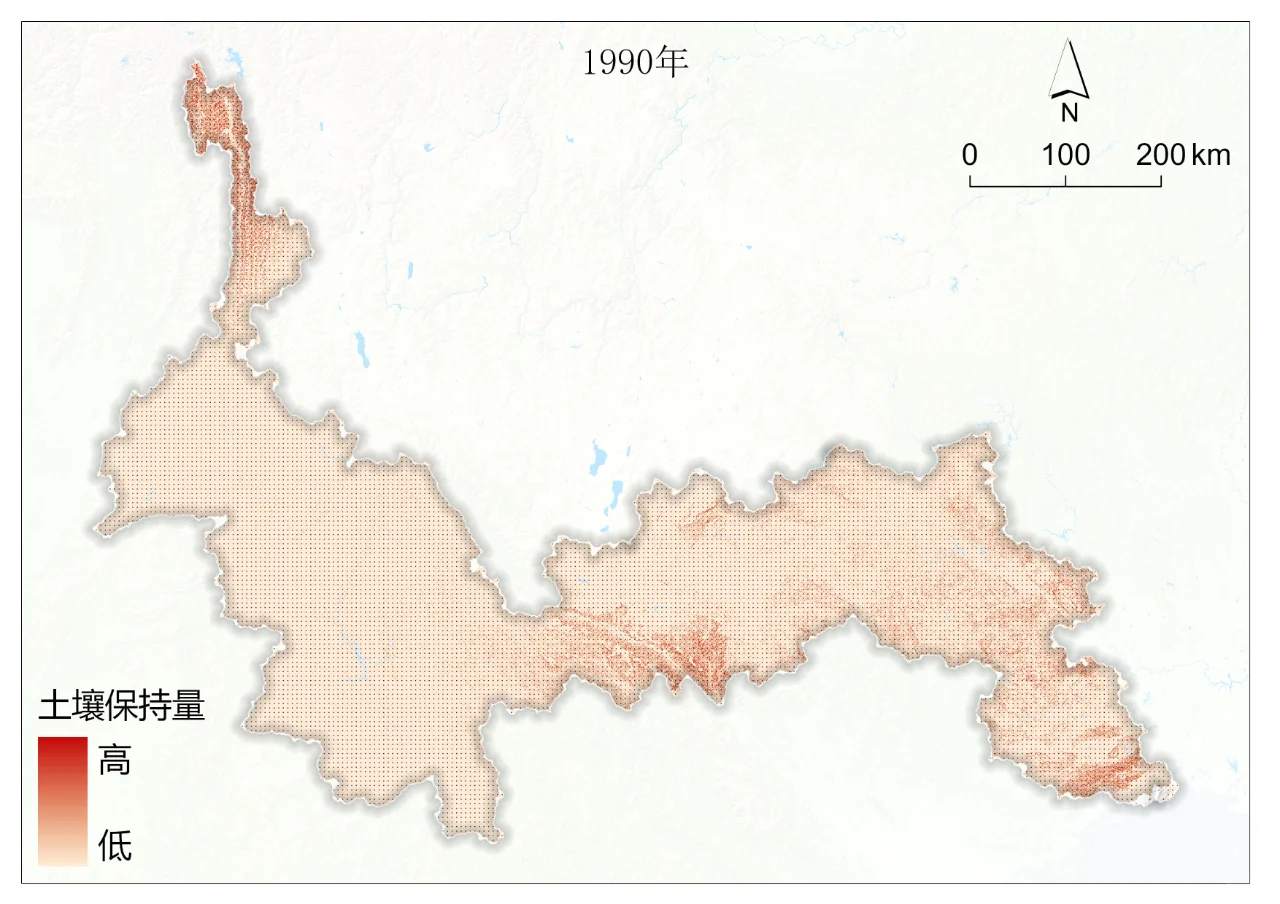 InVEST土壤保持量