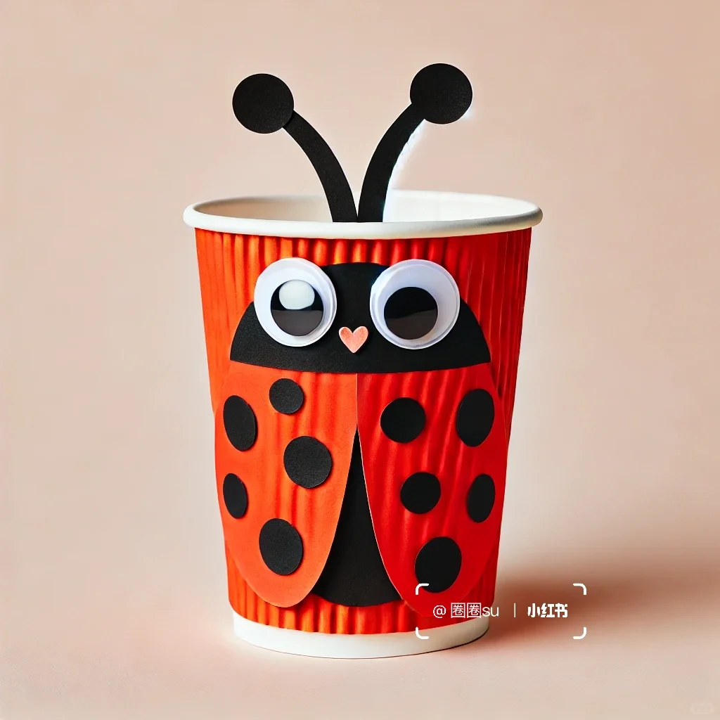纸杯变身|可爱小动物系列手工达人必学