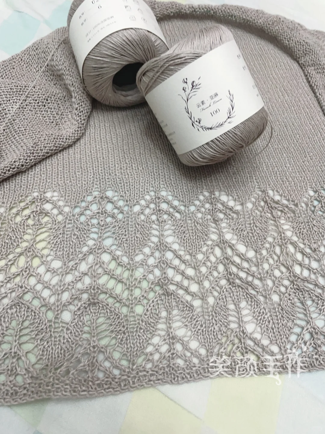 云素亚麻宽松夏衫丨教程+图解