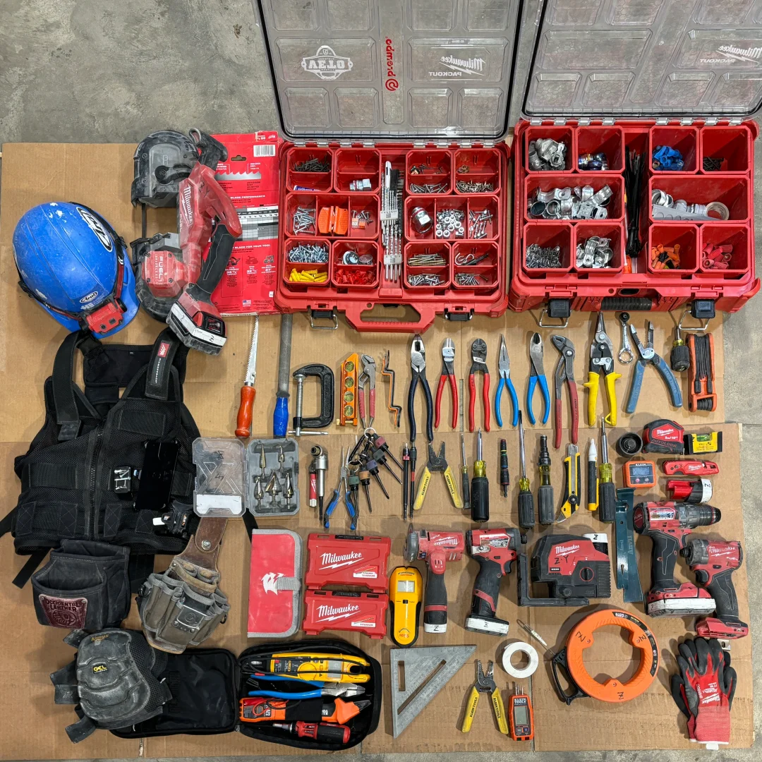 加拿大普通商业电工的日常工具